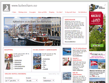 Tablet Screenshot of kobenhavn.no