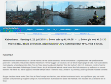 Tablet Screenshot of kobenhavn.dk